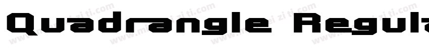 Quadrangle Regular字体转换